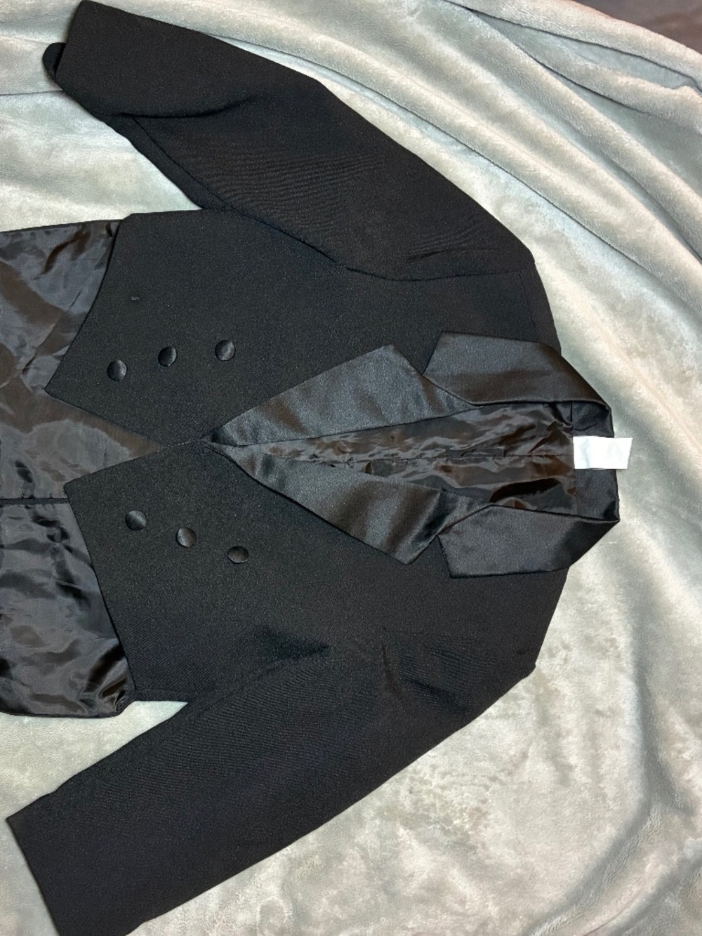 Boys Black Formal Tuxedo Jacket